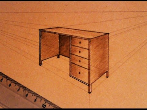 480x360 How To Draw - Table Perspective Drawing