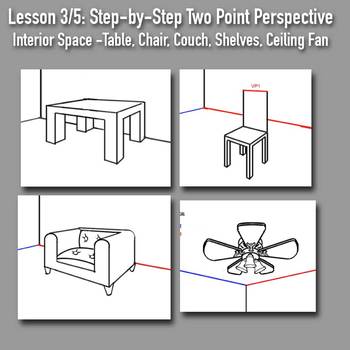 350x350 Lesson Perspective Drawing Boot Camp Step - Table Perspective Drawing