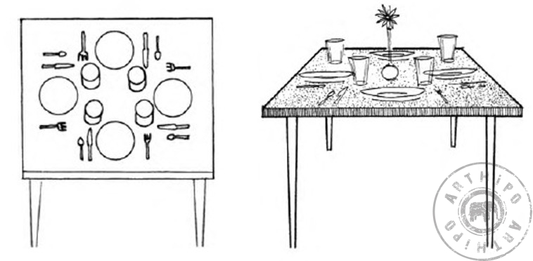 758x372 Reality And Appearance In Perspective Drawing Resim Galerisi - Table Perspective Drawing