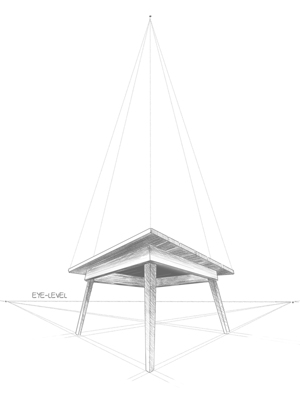 600x804 Sama Sama Tutorials Three Point Perspective Ruler In Manga Studio - Table Perspective Drawing