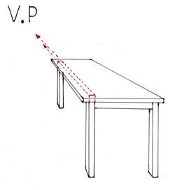 250x272 The Table - Table Perspective Drawing