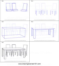 235x265 Basics Of And Point Perspective - Table Perspective Drawing