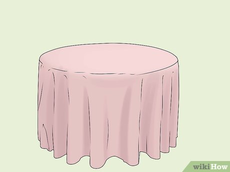 460x345 how to make a tablecloth - Tablecloth Drawing