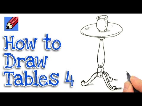 480x360 how to draw a small round table shoo rayner - Tables Drawing