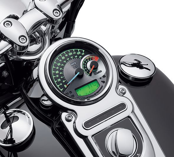 590x533 Combo Analog Speedometertachometer For My Bike Harley - Tachometer Drawing
