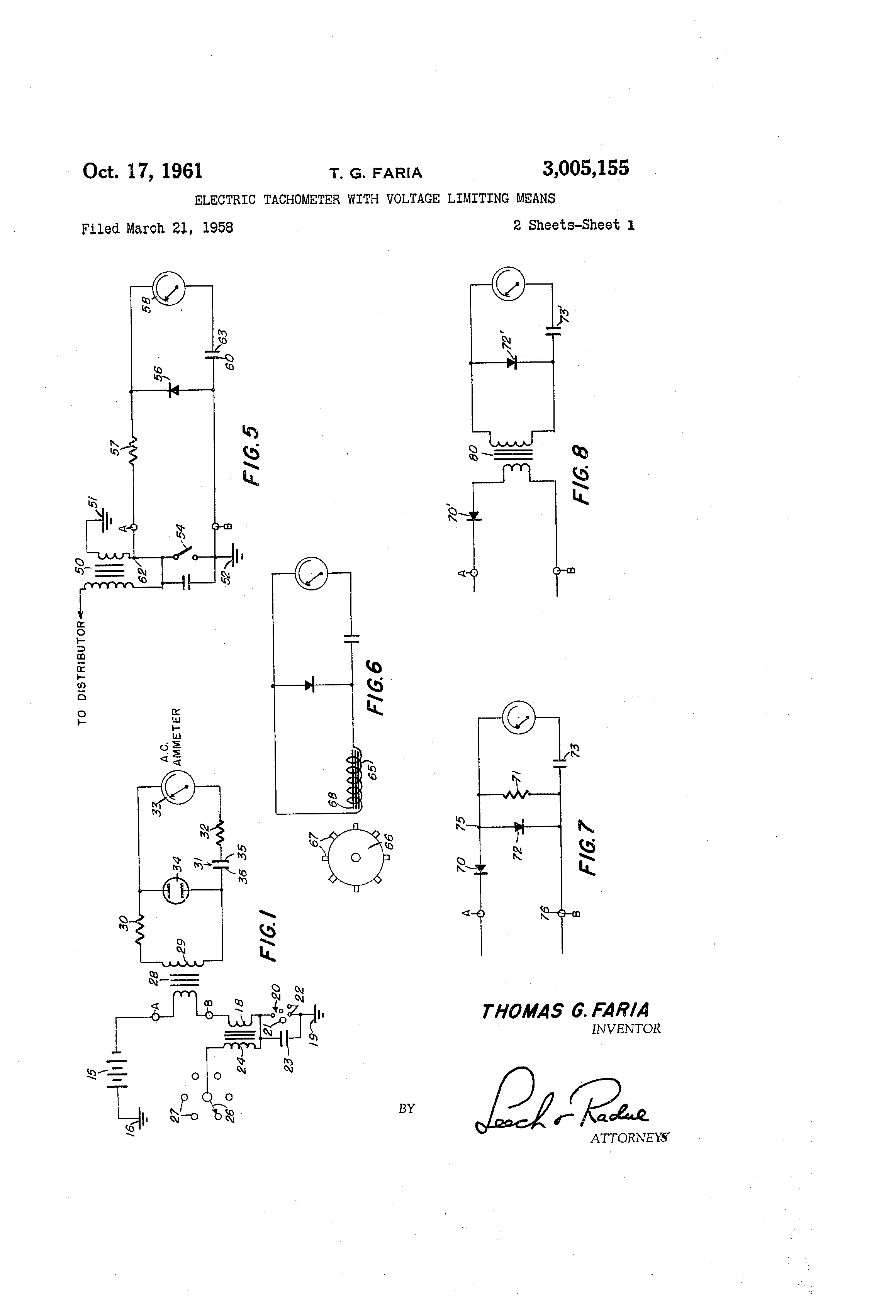 2320x3408 Patent - Tachometer Drawing