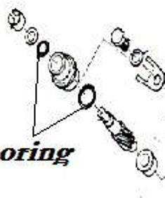 235x282 rd tachometer drive reseal kit - Tachometer Drawing