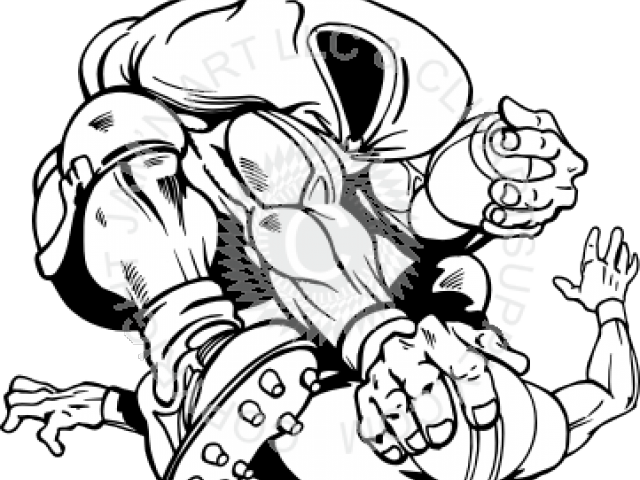 640x480 football tackle freeuse stock - Tackle Drawing