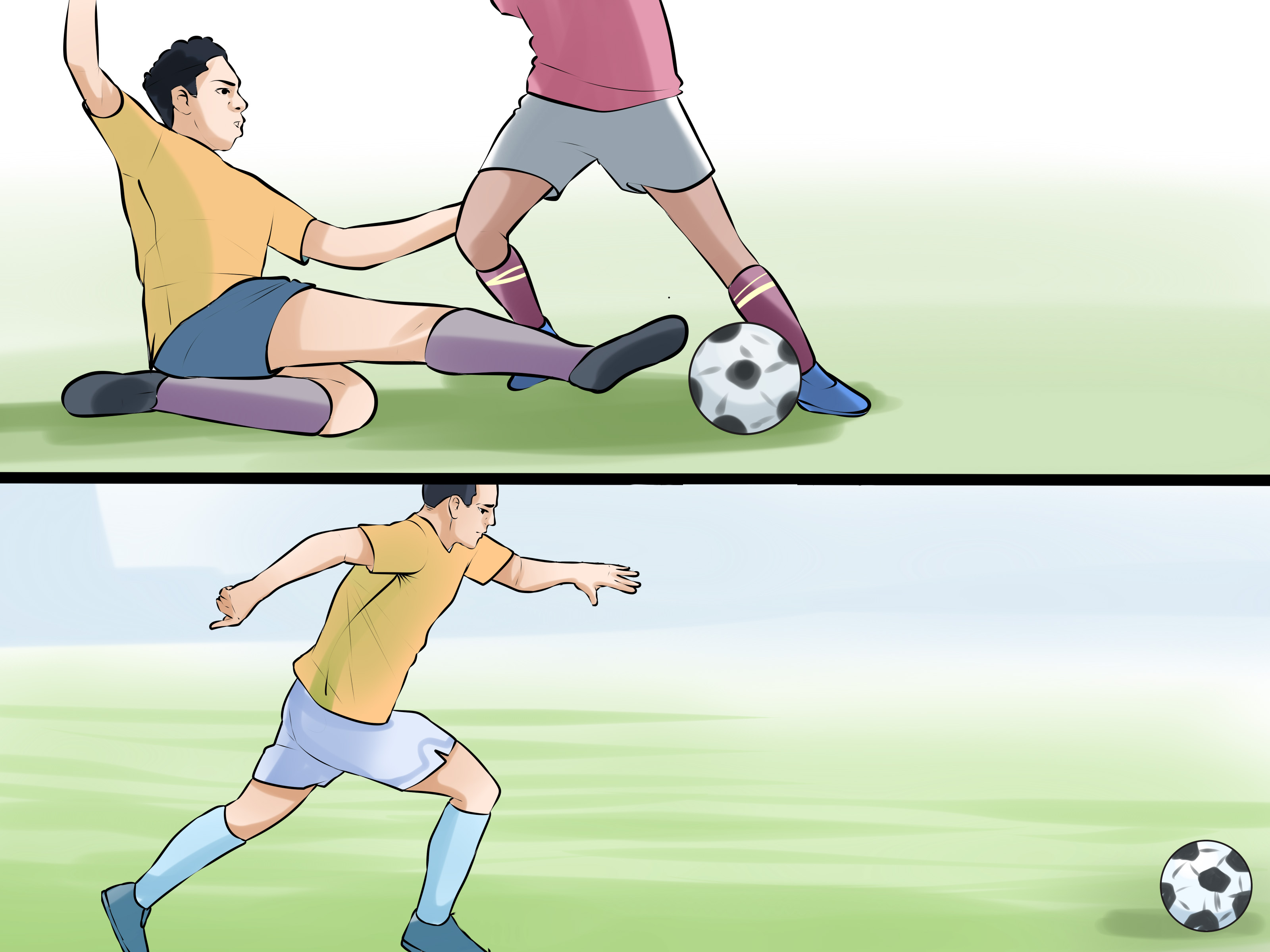 3200x2400 how to slide tackle in soccer steps - Tackle Drawing