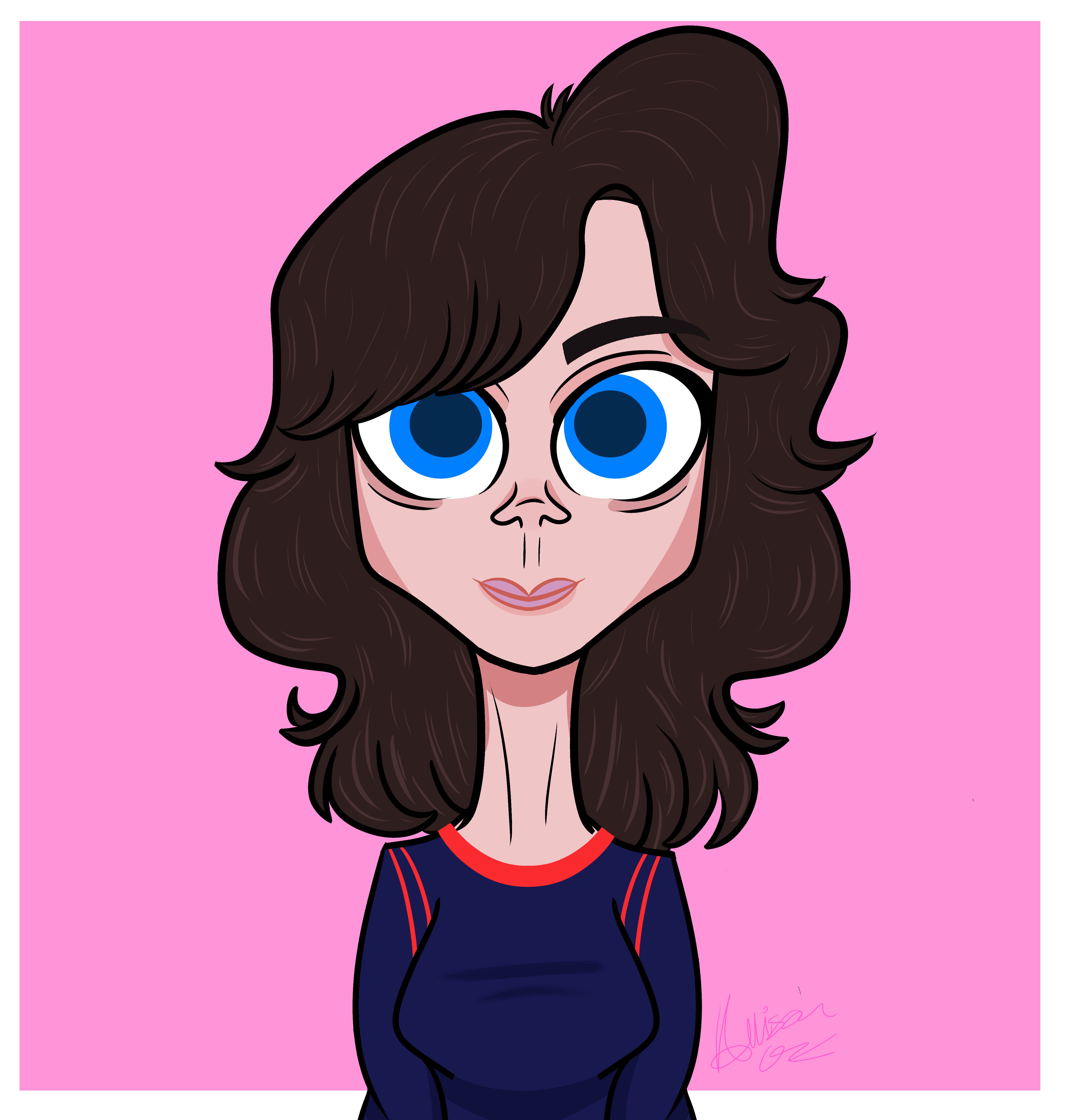 4522x4748 a cartoon style ruth that i drew! hoping to tackle drawing zoya - Tackle Drawing