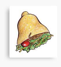 210x230 taco bell drawing canvas prints redbubble - Taco Bell Drawing