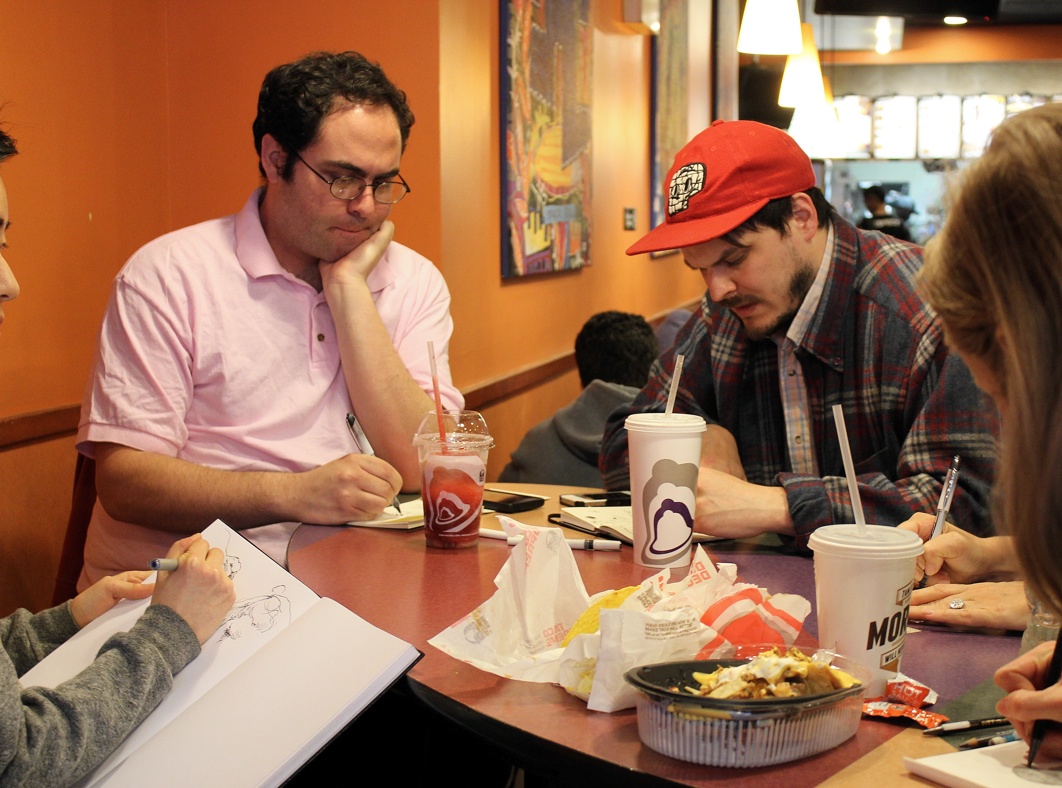 1062x788 taco bell drawing clubwarby parker - Taco Bell Drawing