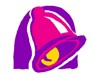 300x250 taco bell logo drawing - Taco Bell Drawing