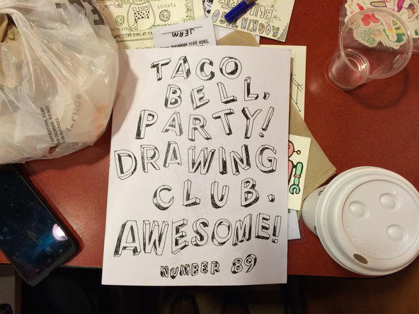 592x444 the combination drawing club and taco bell - Taco Bell Drawing