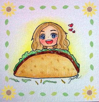 320x329 tacobell drawings on paigeeworld pictures of tacobell - Taco Bell Drawing