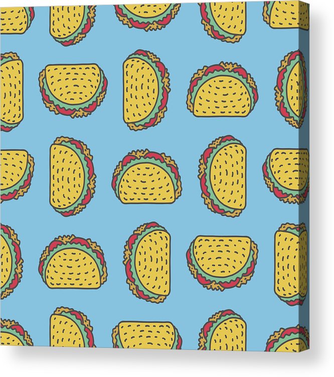 666x750 taco drawing background mexican fast food pattern food - Taco Drawing