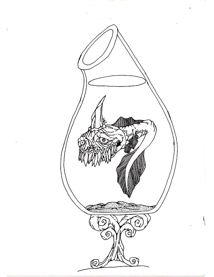 695x900 Alien Tadpole Drawing - Tadpole Drawing