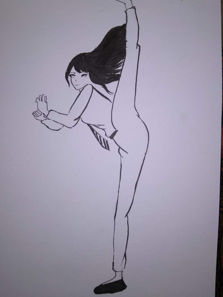 768x1024 Taekwondo - Taekwondo Drawing