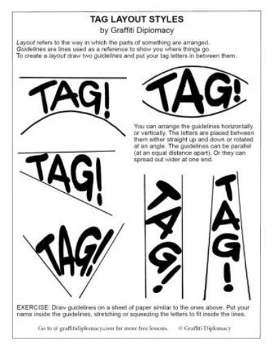 396x508 Free Graffiti Tag Drawing Lesson - Tag Drawing