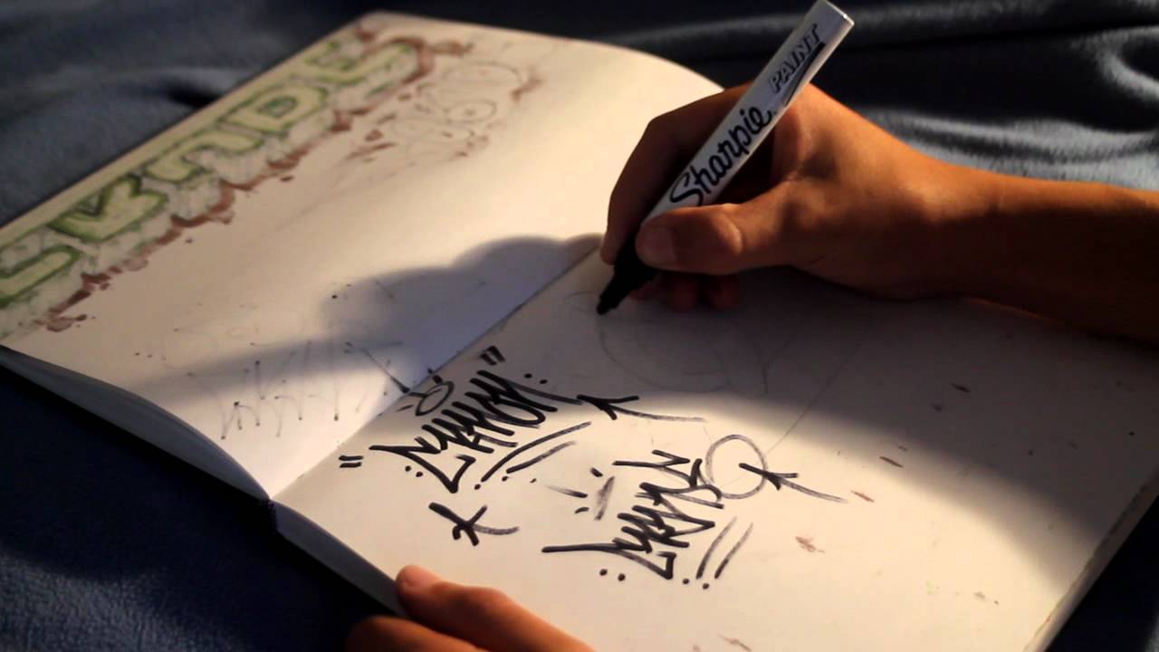 1280x720 How To Draw Graffiti Tag - Tag Drawing