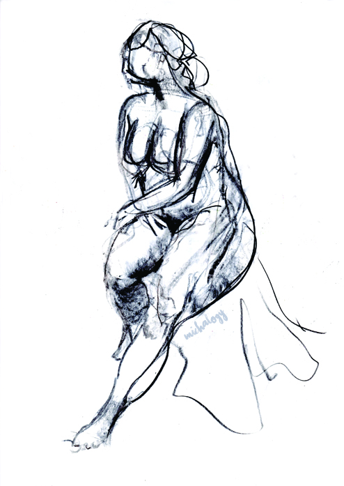 494x697 Drawing Michalogy - Tag Drawing