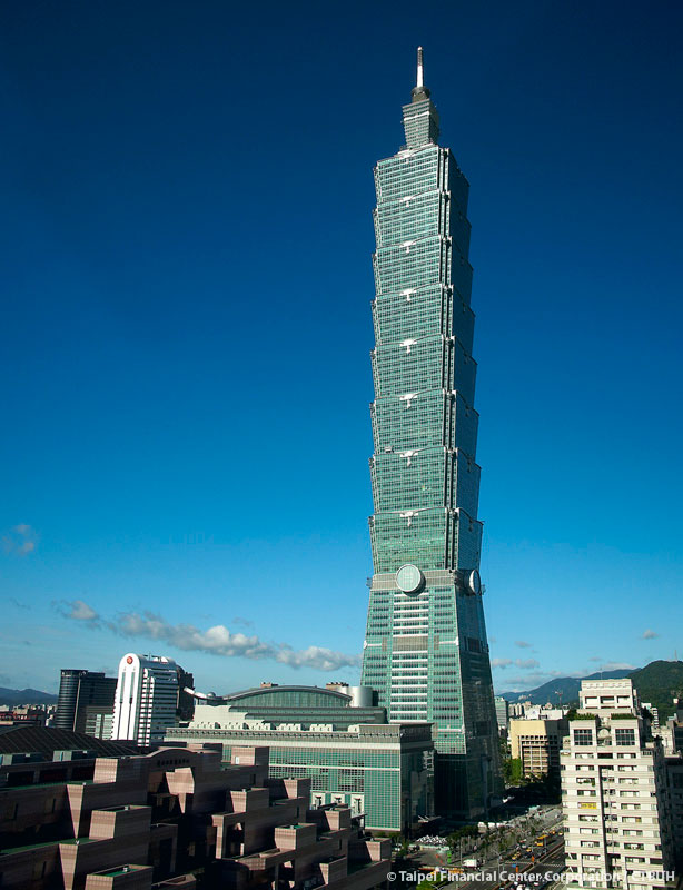 614x800 Taipei - Taipei 101 Drawing