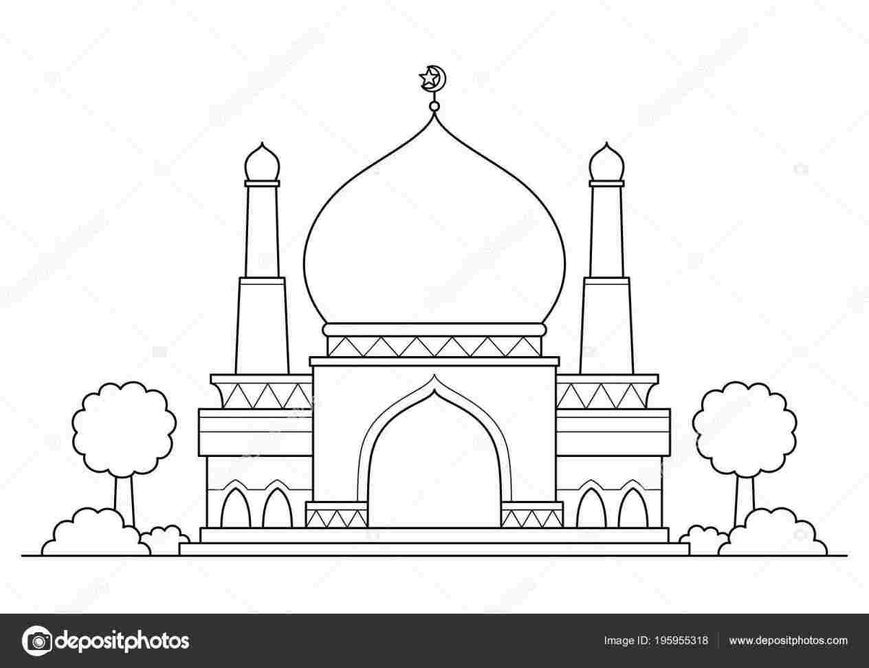 Taj Mahal Cartoon Drawing at PaintingValley.com | Explore collection of ...