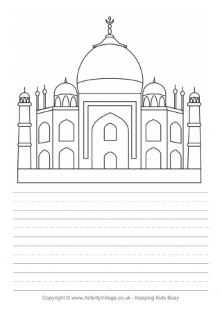 320x452 learn to draw the taj mahal - Taj Mahal Drawing