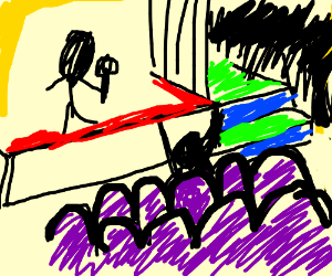 300x250 only your mom went to the talent show drawing - Talent Show Drawing