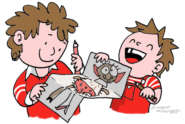 640x430 Tips For Talking About Drawing With Children Booktrust - Talking Drawing