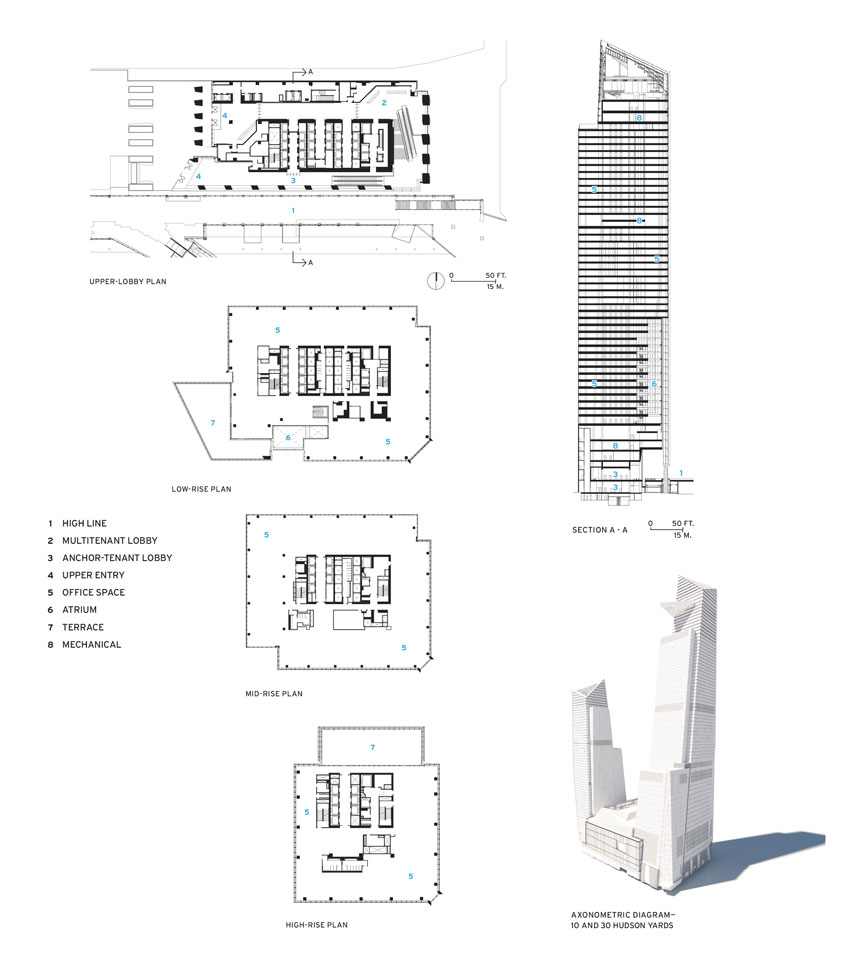 850x967 Ce Center - Tall Building Drawing