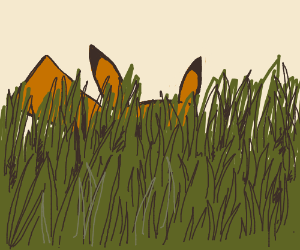 300x250 pikachu in the quite tall grass drawing - Tall Grass Drawing