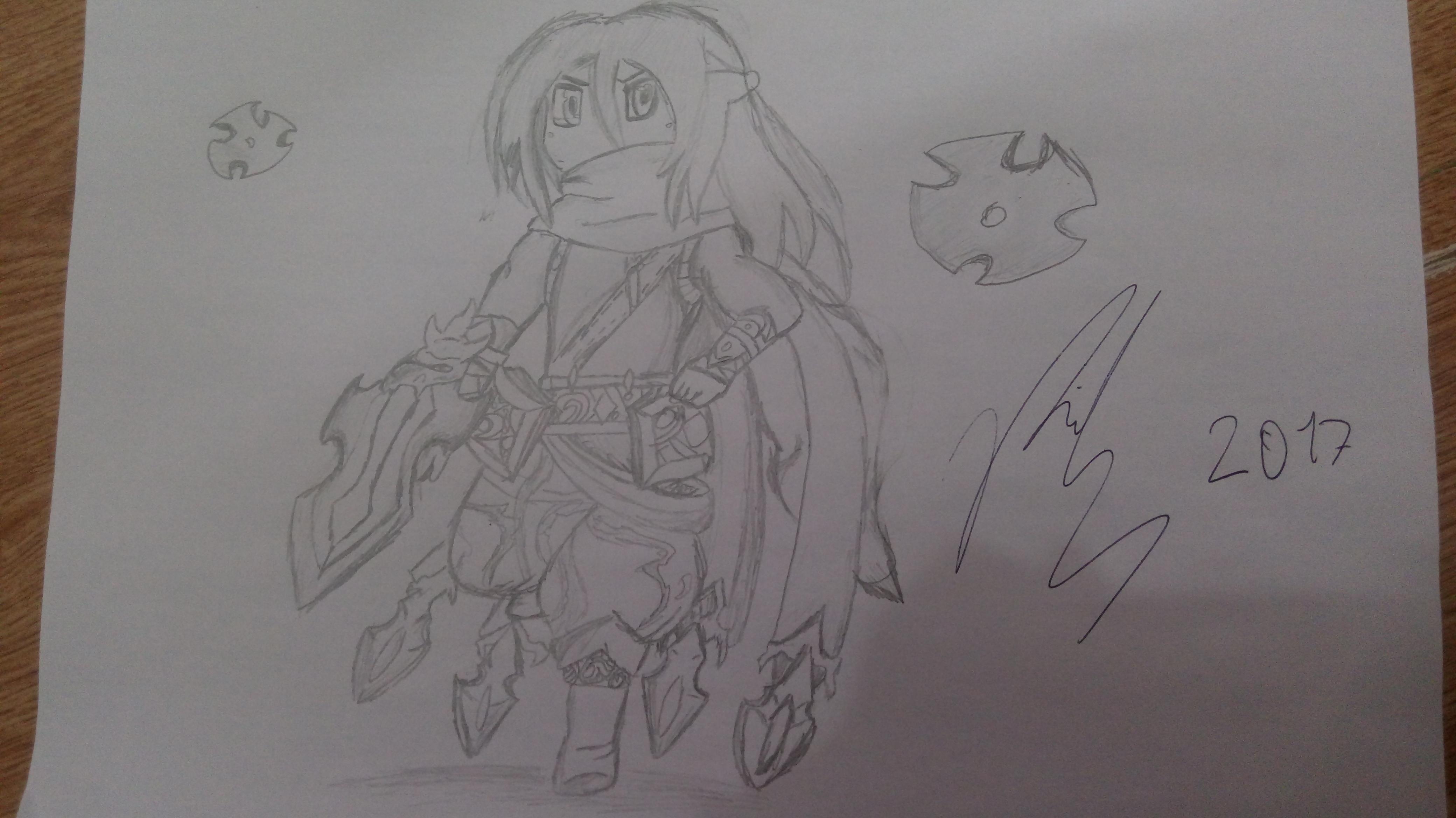 4160x2336 talon chibi drawing!! talonmains - Talon Drawing