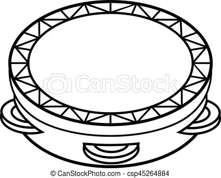 Tambourine Drawing