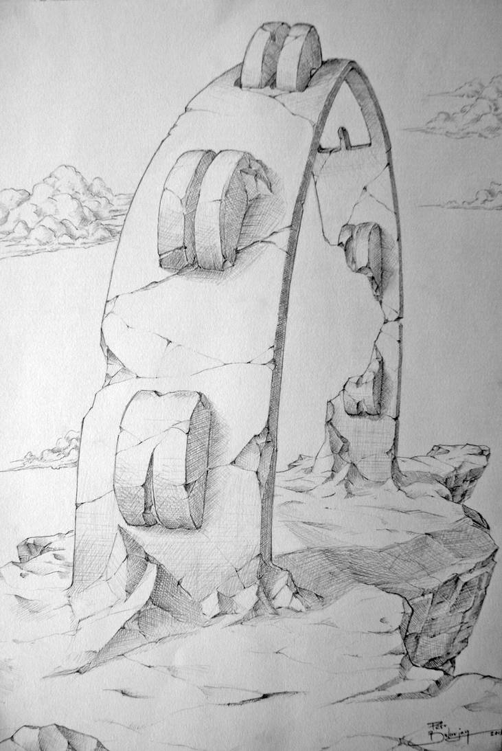 731x1093 Tambourine Drawing - Tambourine Drawing