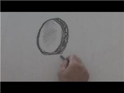 480x360 Drawing Techniques Ideas How To Draw A Tambourine - Tambourine Drawing