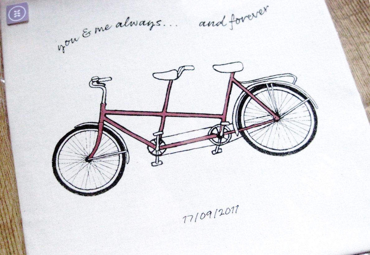1189x819 illustration friday topic together - Tandem Bike Drawing