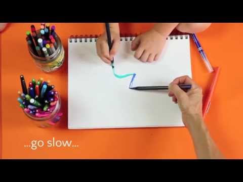 480x360 tandem drawing art activity for kids and parents - Tandem Drawing