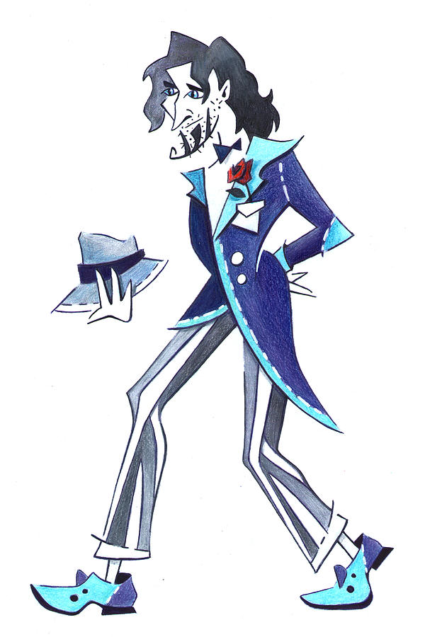 600x900 Tango Man - Tango Drawing