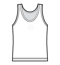 Tank Top Drawing at PaintingValley.com | Explore collection of Tank Top ...