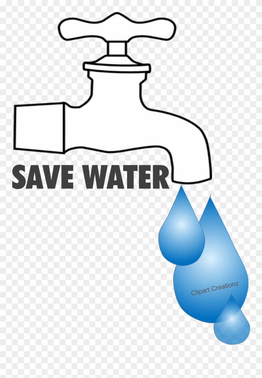 880x1270 save water poster free - Tap Drawing