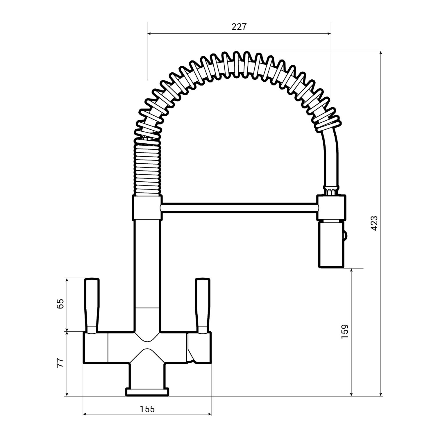 1500x1500 bluci filtropro professional filter kitchen tap - Tap Drawing