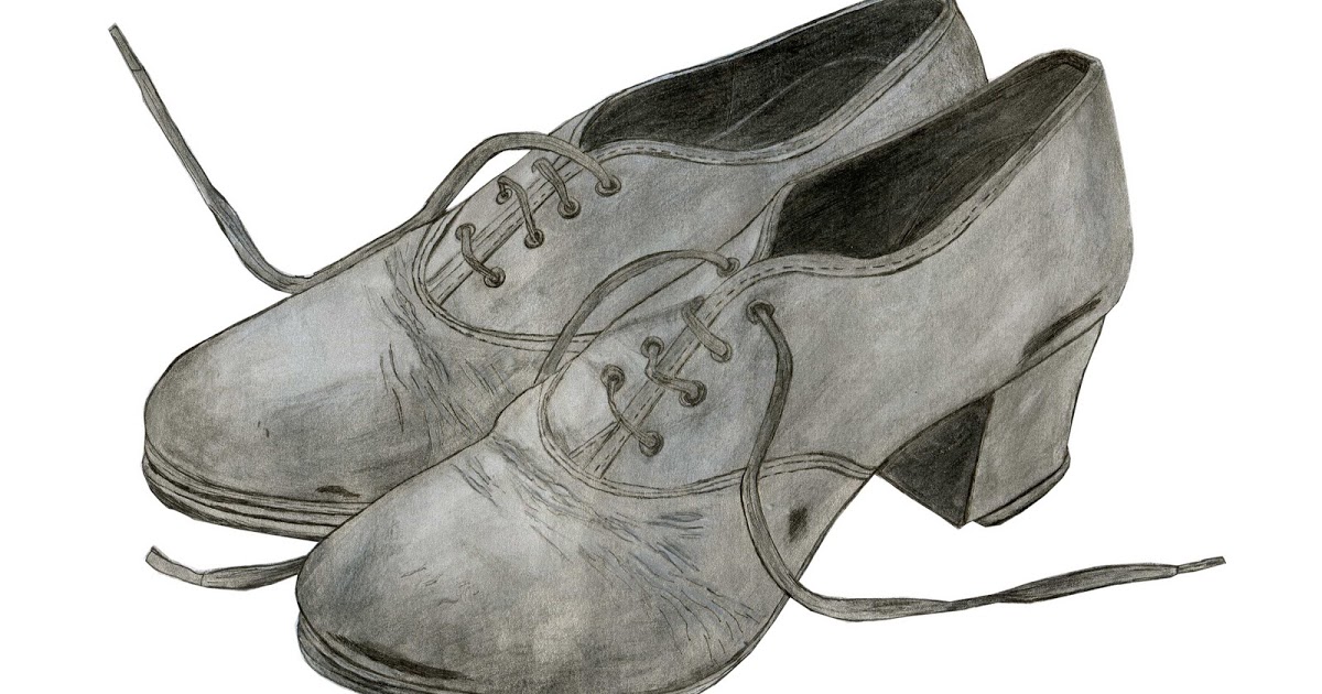 1200x630 drawing shoes tap for free download - Tap Shoes Drawing