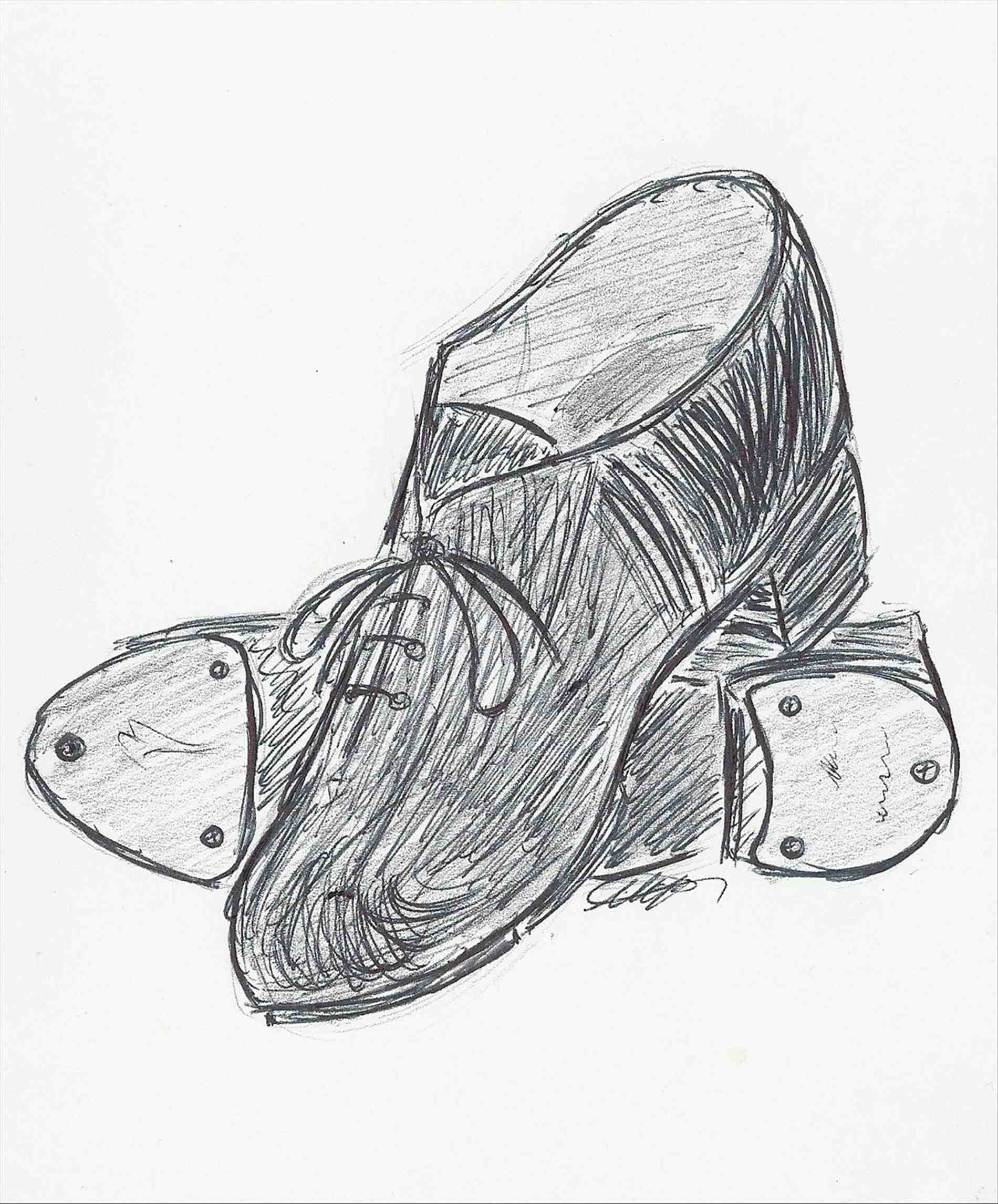 Tap Shoes Drawing at Explore collection of Tap