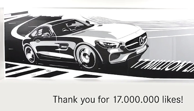 669x384 amg gt tape drawing marks facebook milestone - Tape Drawing