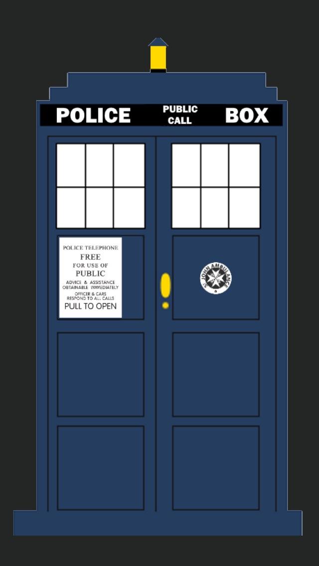 640x1136 made this tardis 'drawing' some time ago doctorwho - Tardis Drawing