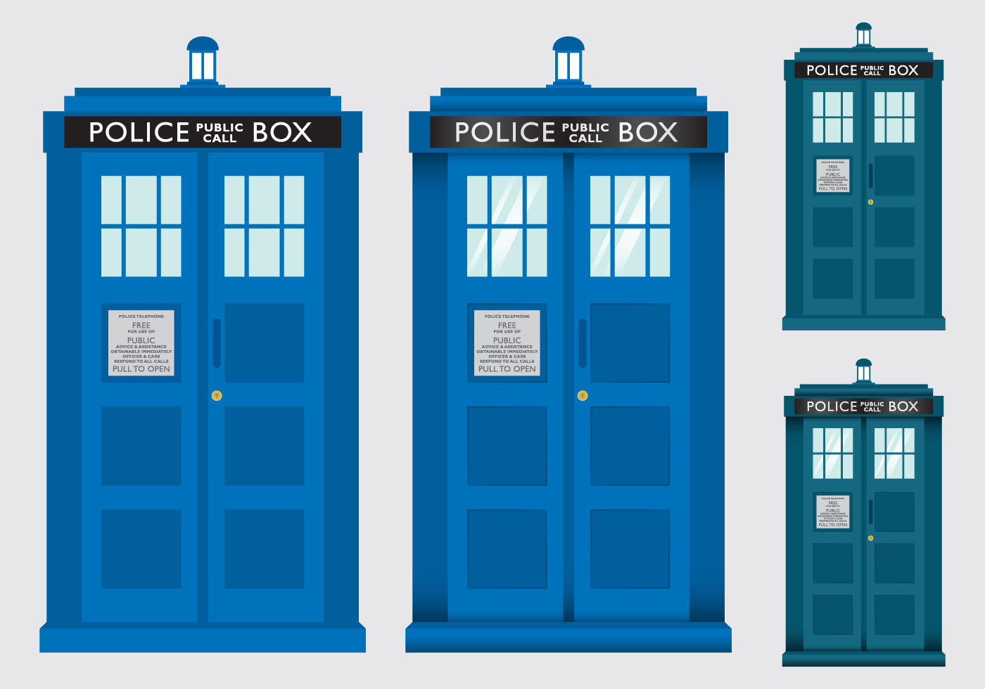 1400x980 tardis free vector art - Tardis Line Drawing