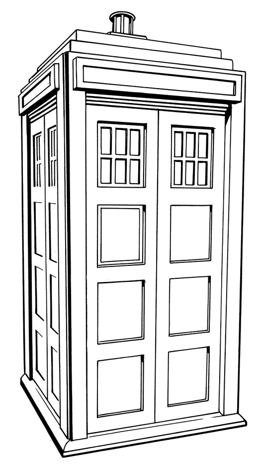 Tardis Line Drawing at Explore collection of