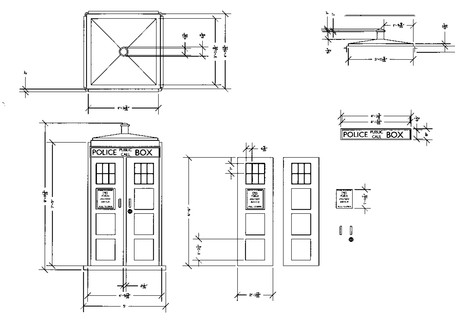 1580x1147 michaeljkrauss tardis rendering - Tardis Line Drawing