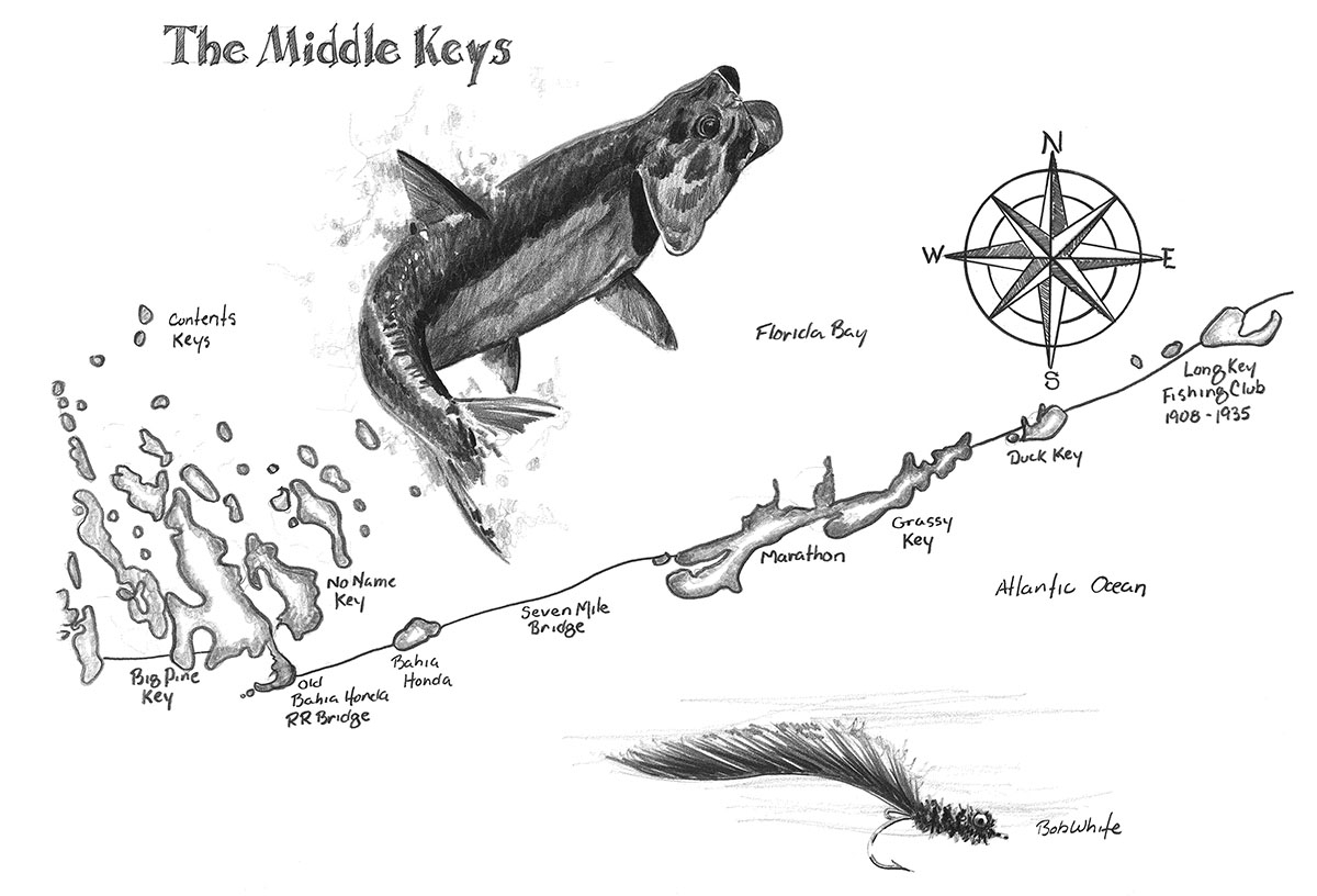 1200x816 the middle keys - Tarpon Drawing